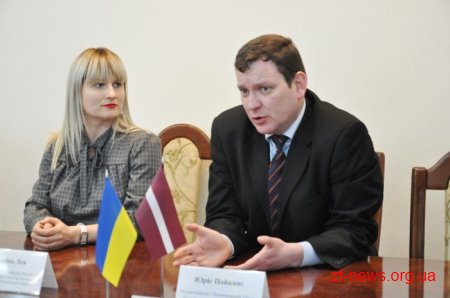 Ігор Гундич зустрівся із Повноважним Послом Латвійської Республіки