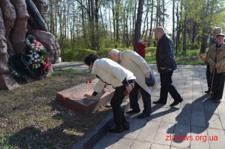 Ветерани вшанували загиблих у нацистських концтаборах