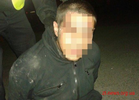 На Житомирщині водій з ножем накинувся на поліцейських