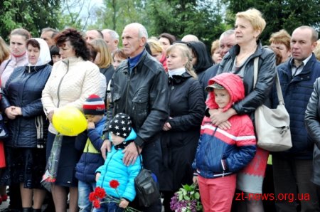 Голова ОДА Ігор Гундич відкрив пам’ятник учасникам АТО