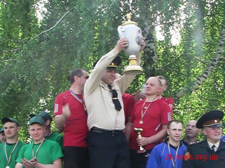 У Житомирі нагородили переможців Чемпіонату області з пожежно-прикладного спорту