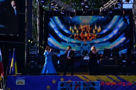 В рамках святкування Дня Європи у Житомирі відбувся масштабний мистецький проект
