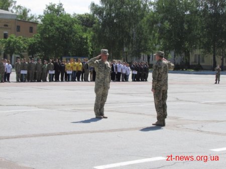 В Житомирі проходять навчання в рамках Всеукраїнської військово-патріотичної гри "Джура"