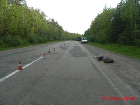 На Житомирщині чоловік випав з кузова авто