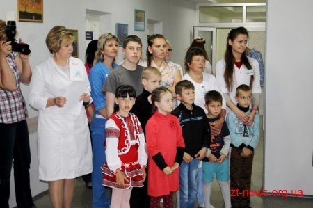 На Житомирщині відкрили оновлене дитяче психоневрологічне відділення
