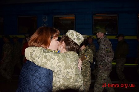 Артилеристи Житомирщини повернулися із зони бойових дій