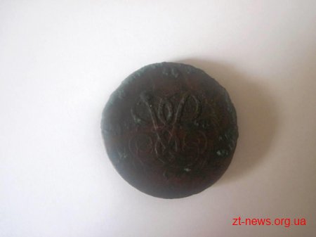 Монету середини ХVІІІ століття виявлено на  українсько-білоруському кордоні