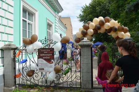 На вихідних у Житомирі відбулося солодке свято "Шоколадна країна"