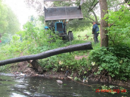 У Житомирі розпочали очищення річки Кам’янка