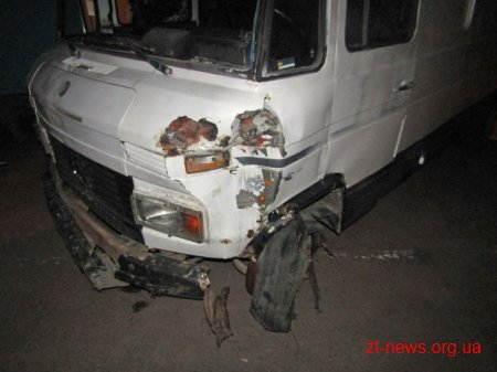 На Житомирщині поліція розшукала водія буса, який збив велосипедиста