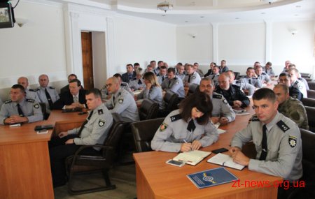 У Житомирі представили нового керівника кримінального блоку поліції