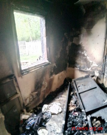 Бійці ДСНС врятували від знищення вогнем житловий будинок багатодітної родини