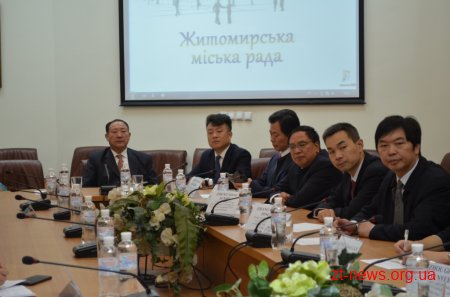 Житомир підписав Угоду про стратегічне співробітництво з містом Шанглу