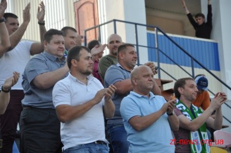 ФК "Полісся" здобув впевнену перемогу у матчі з тернопільською “Нивою”