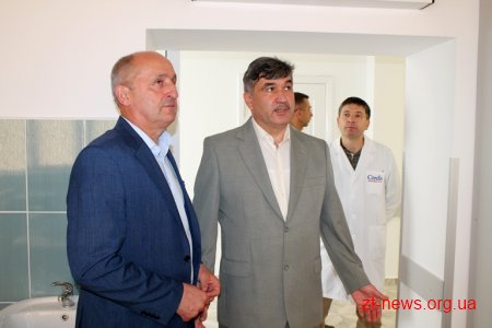 Ремонт реперфузійного центру обласної лікарні майже завершено