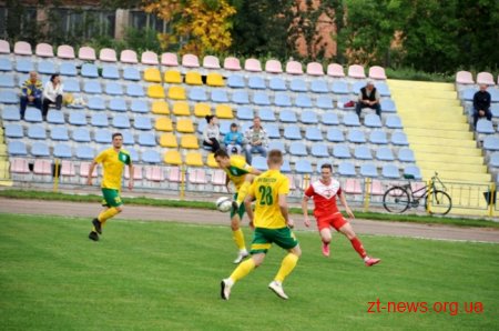 Житомирське "Полісся" виграло черговий матч Чемпіонату України з футболу серед команд другої ліги