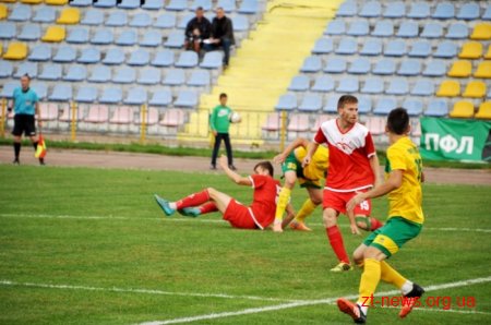 Житомирський ФК «Полісся» обіграв «Арсенал» з рахунком 2:0
