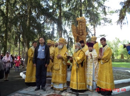 У Малині відкрили пам'ятник Володимиру Великому
