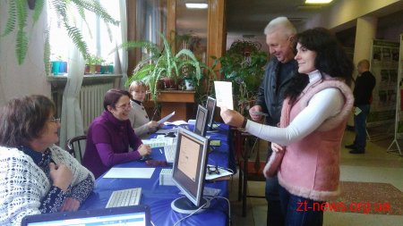 У Житомирі в перший день за проекти "Бюджету участі" проголосувало 365 людей