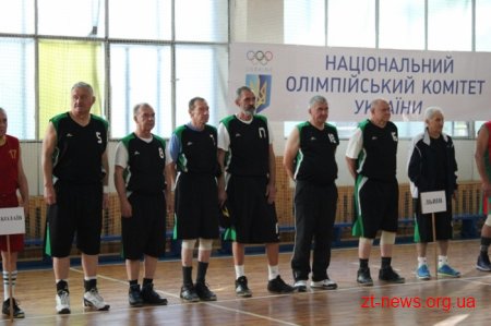 У Житомирі розпочалися VII літні Всеукраїнські ігри ветеранів спорту з баскетболу