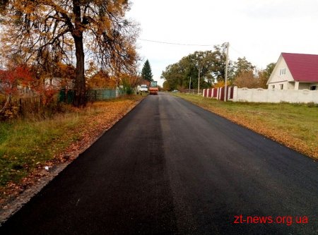 На Житомирщині тривають ремонти місцевих доріг за кошти митниці