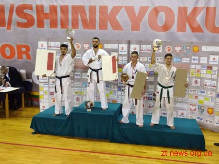 Житомирянин здобув бронзову нагороду на Чемпіонаті Європи з кіокушинкай карате