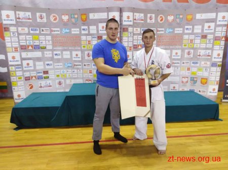 Житомирянин здобув бронзову нагороду на Чемпіонаті Європи з кіокушинкай карате