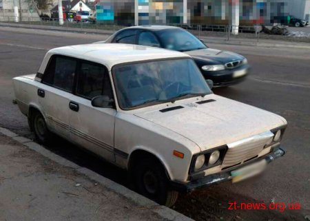 Поліцейські у Житомирі затримали автомобільного злодія