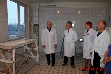 Голова обласної ради відвідав обласну дитячу лікарню