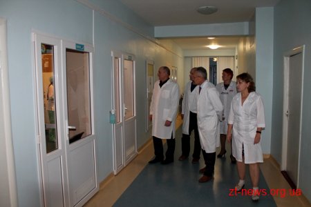 Голова обласної ради відвідав обласну дитячу лікарню