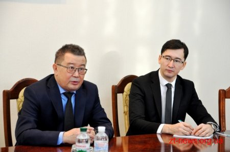 Керівництво області зустрілось з Послом Республіки Казахстан