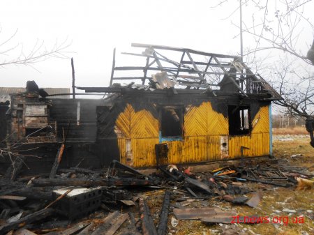 На Житомирщині чоловік загинув намагаючись винести документи із палаючої хати