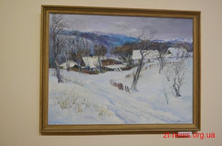 У Житомирі відкрили виставку картин "Різдвяні Барви"