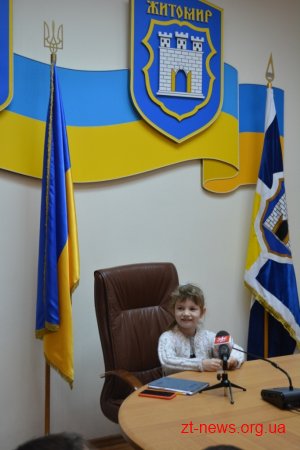 Житомирську міську раду відвідали діти з садочку № 53