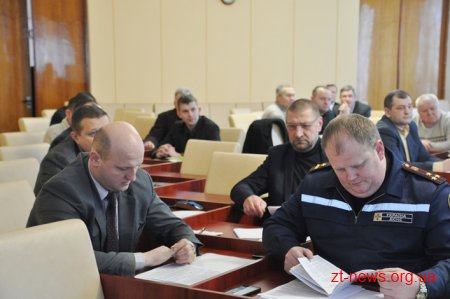 На Житомирщині затвердили порядок взаємодії установ на випадок ускладнення погодних умов