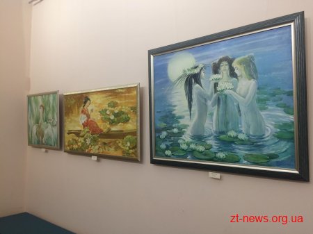 В Домі української культури до Дня закоханих відкрили виставку «П’ята пора року»