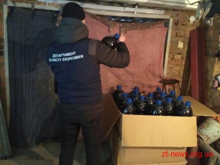 На Житомирщині ліквідували мережу виготовлення фальсифікованого алкоголю