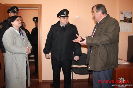 На Житомирщині розпочали роботу перші поліцейські станції