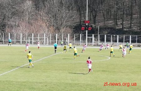 З рахунком 4:0 гравці ФК «Полісся» перемогли команду «Арсенал-Київщина»