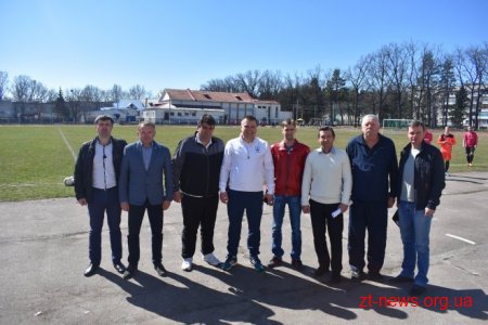 Збірна команда Житомирського району з футболу «Сокіл» зіграла свій перший матч