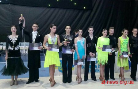 Житомиряни вибороли кубок на Чемпіонат України зі спортивних танців