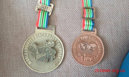 Представник Житомирщини став бронзовим призером чемпіонату світу з пауерліфтингу