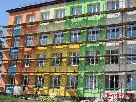 У Черняхівській гімназії вже замінили дах та завершують термосанацію фасаду