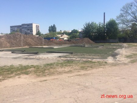 Тривають роботи з проведення реконструкції стадіону «Спартак»