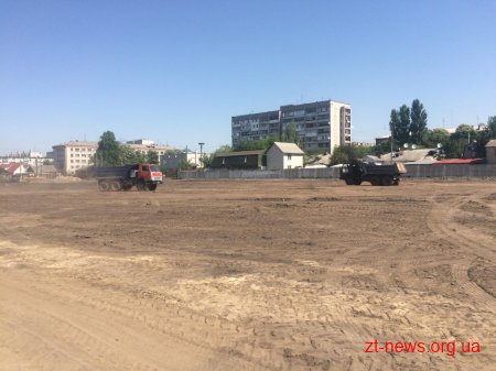 Тривають роботи з проведення реконструкції стадіону «Спартак»