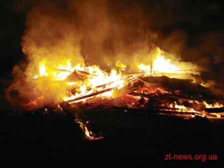 На Житомирщині через коротке замикання згоріла церква