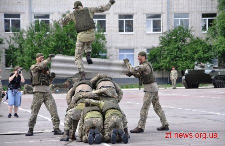 У Житомирі відсвяткували 3 річницю від дня створення Навчального центру Десантно-штурмових військ