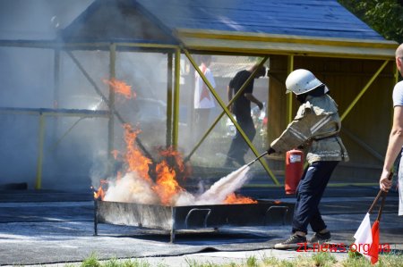 138 юнаків взяли участь в обласних змаганнях з пожежно-прикладного спорту у Житомирі