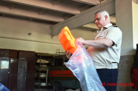 Рятувальники 14-ої ДПРЧ смт Народичі отримали нове аварійно-рятувальне обладнання