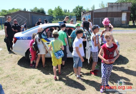 У День захисту дітей правоохоронці влаштували свято для маленьких житомирян